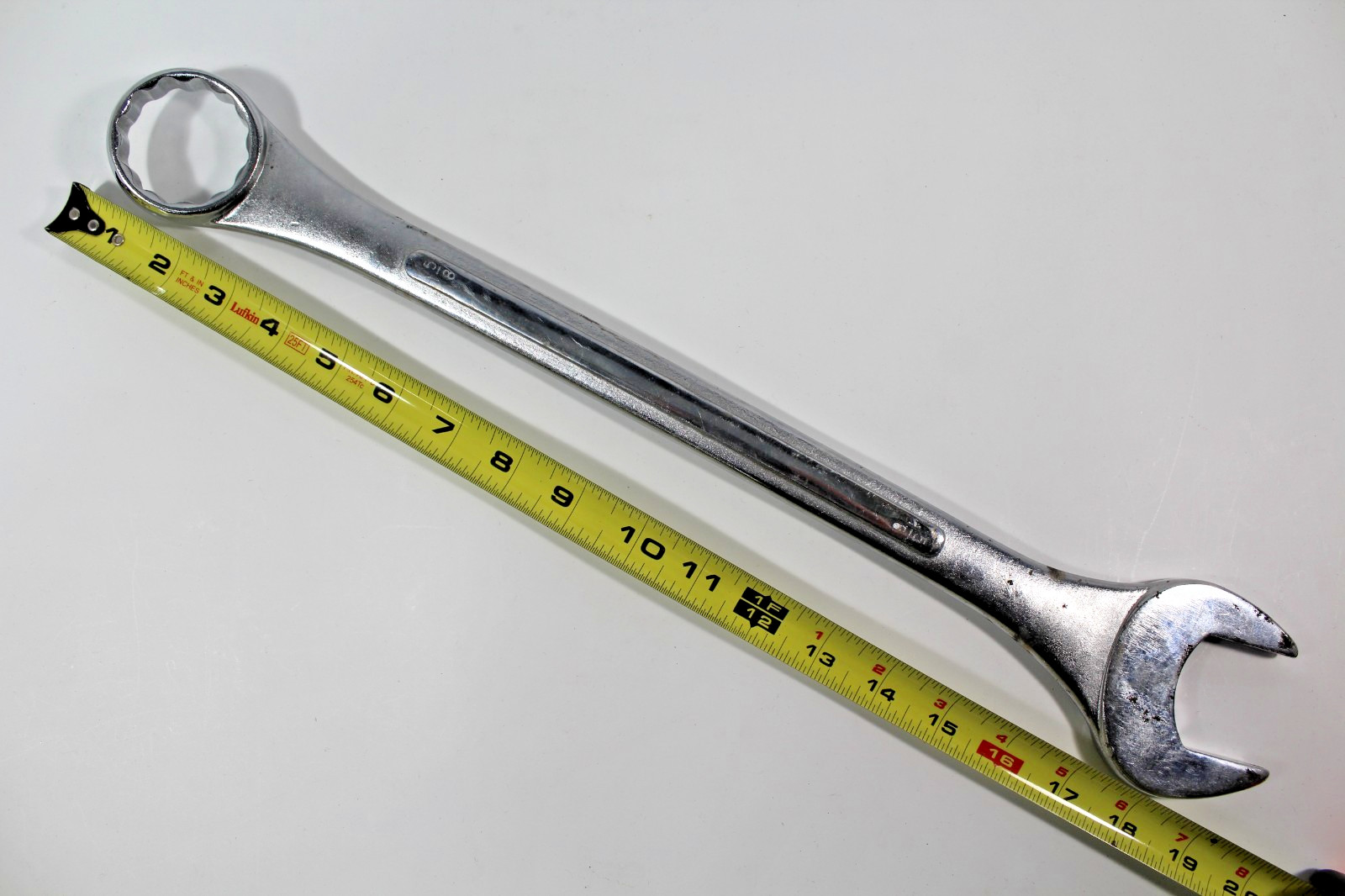 Combination Wrench 1-5/8 Inch 19-1/8 Inches Long 12 Point Box End Open End