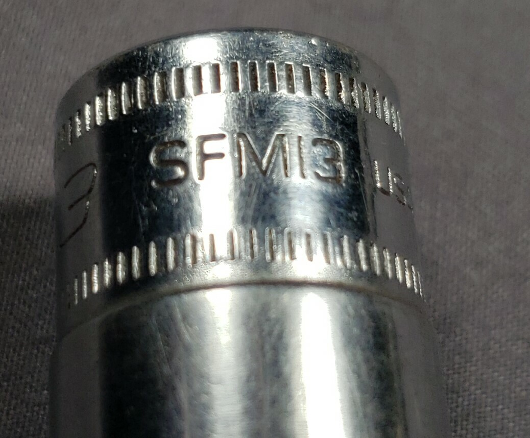 9 SNAP-ON DEEP SOCKETS SFS 201, 221, 241, 121; SF141, SIMF160; SFSM18, 19