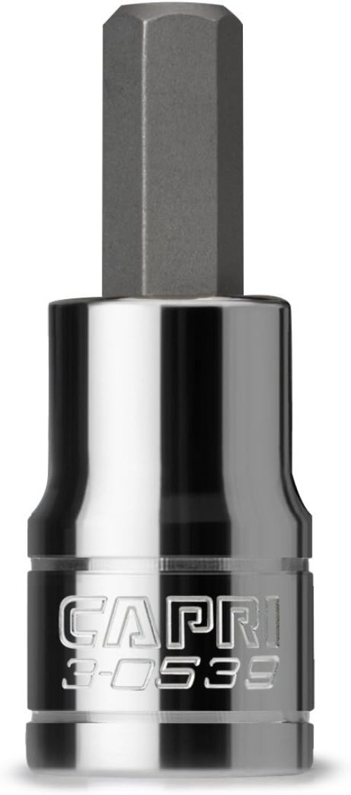 Corrosion-Resistant 8 mm Hex Bit Socket – 3/8 Inch Drive for Heavy Use