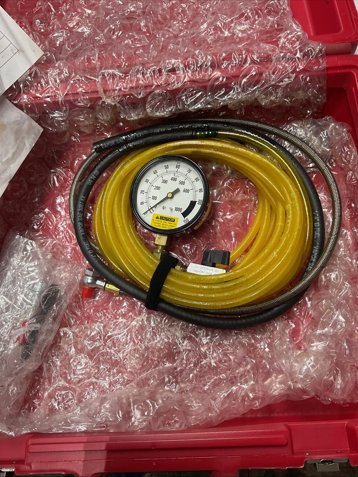 Rotunda TKIT-2008DT-F Ford 6.0L Diesel Fuel Test Guage + Accessories