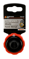 High Torque Non Slip Rubber Grip. 72 gear teeth for 5 degree sweep. Quick rel…