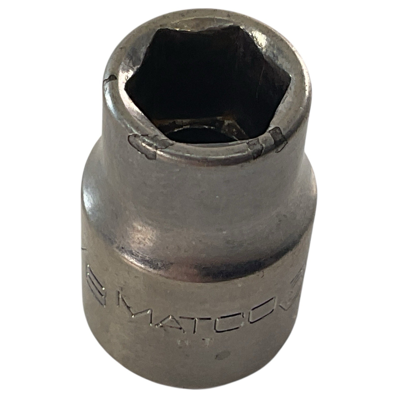 Matco Tools B126 3/8″ Chrome Socket 3/8″ Drive 6 Pt SAE Mechanic Tool USA Made