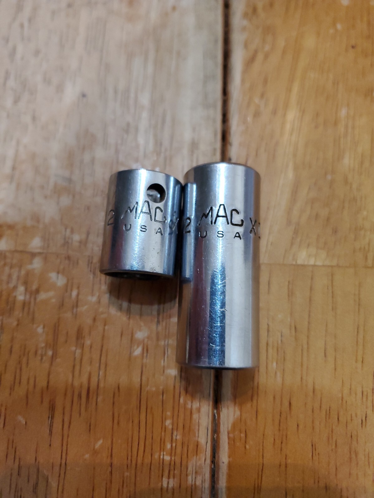 Mac Tools 3/8 Drive 1/2 6PT Shallow Deep Sockets Lot Of 2