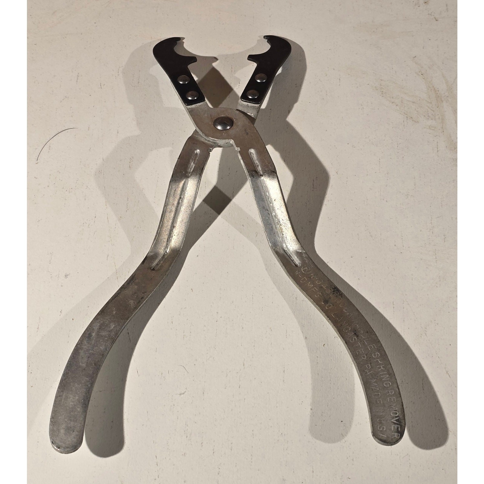K-D 430 Door Handle Spring Remover Pliers K-D Mfg Lancaster PA USA Vintage