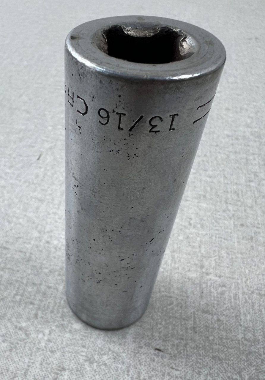 CRAFTSMAN 13/16-inch Deep Socket 12-Point Drive 1/2-inch Square Drive