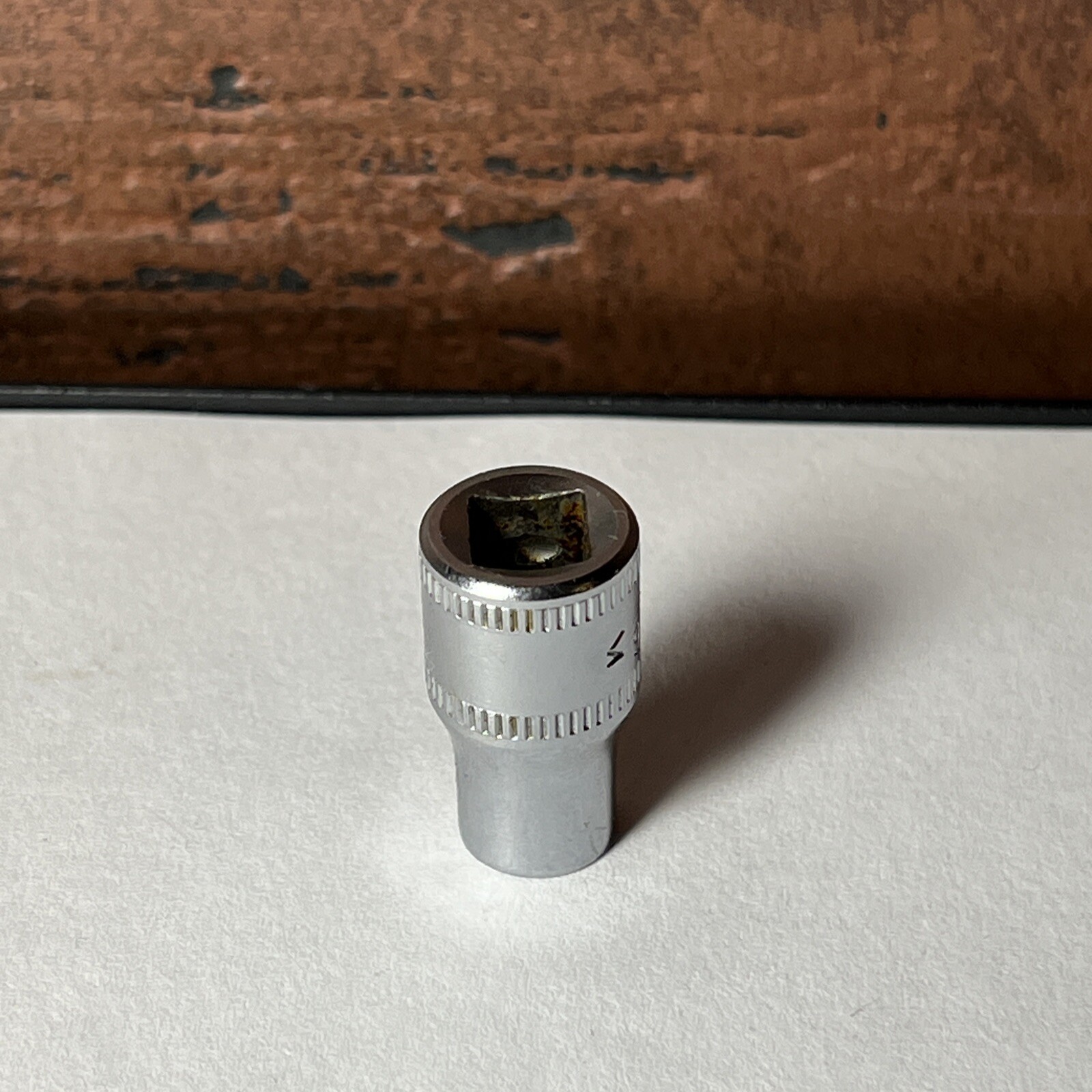 Snap On 1/4″ Drive 6mm Shallow 6pt Metric Socket TMM6 6 MM