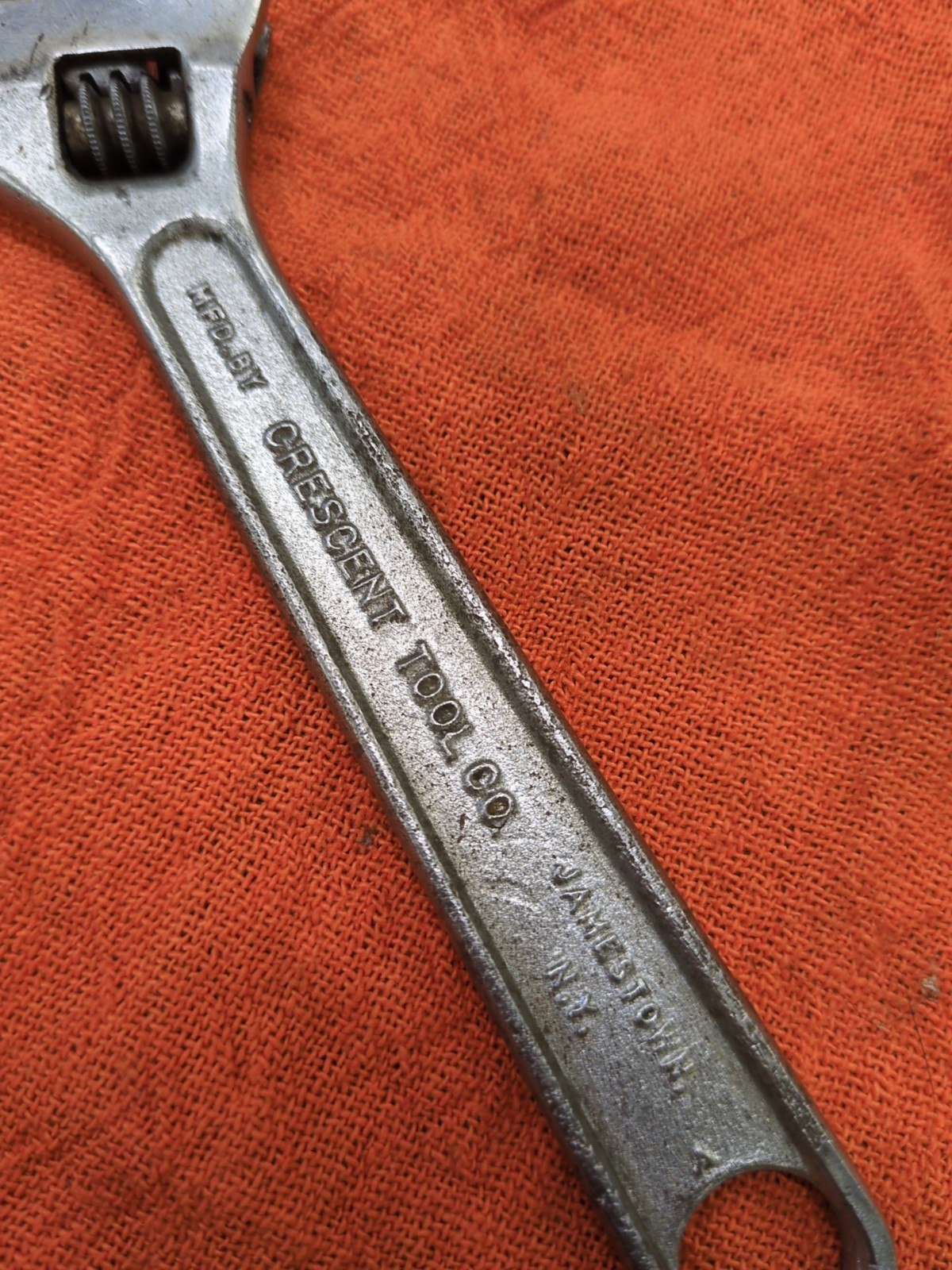 Crescent Tool Co 6″ Adjustable Wrench Forged Crestoloy Steel Jamestown NY USA