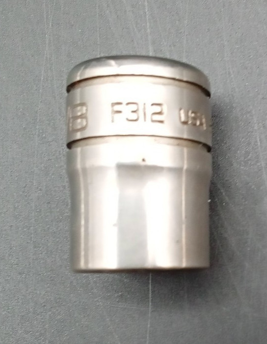 Vtg. Snap-on Double Square 8-pt Sockets (lot of 4) 1/4″ – 7/16″ ~ F308-F314