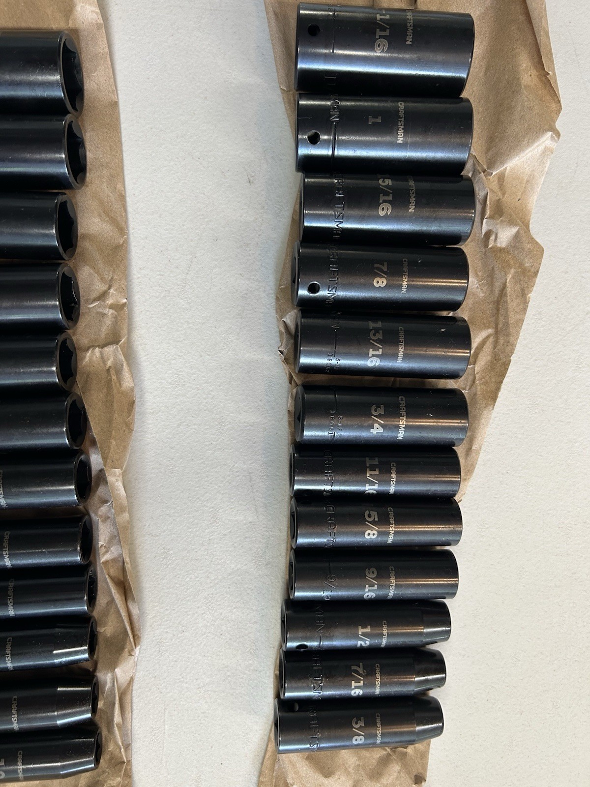 Craftsman Impact Sockets SAE And Metric