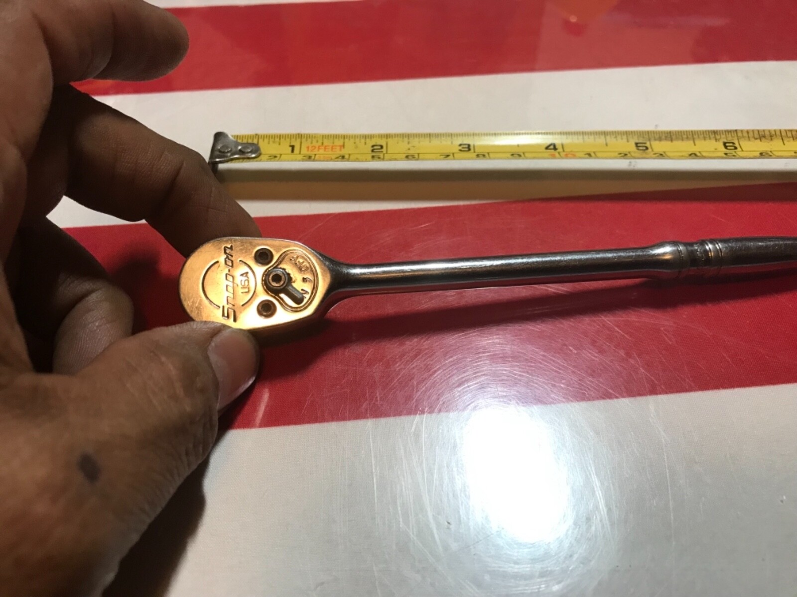 Snap on ratchet 1/4” dr. 6 1/2” long TML830 CCCC