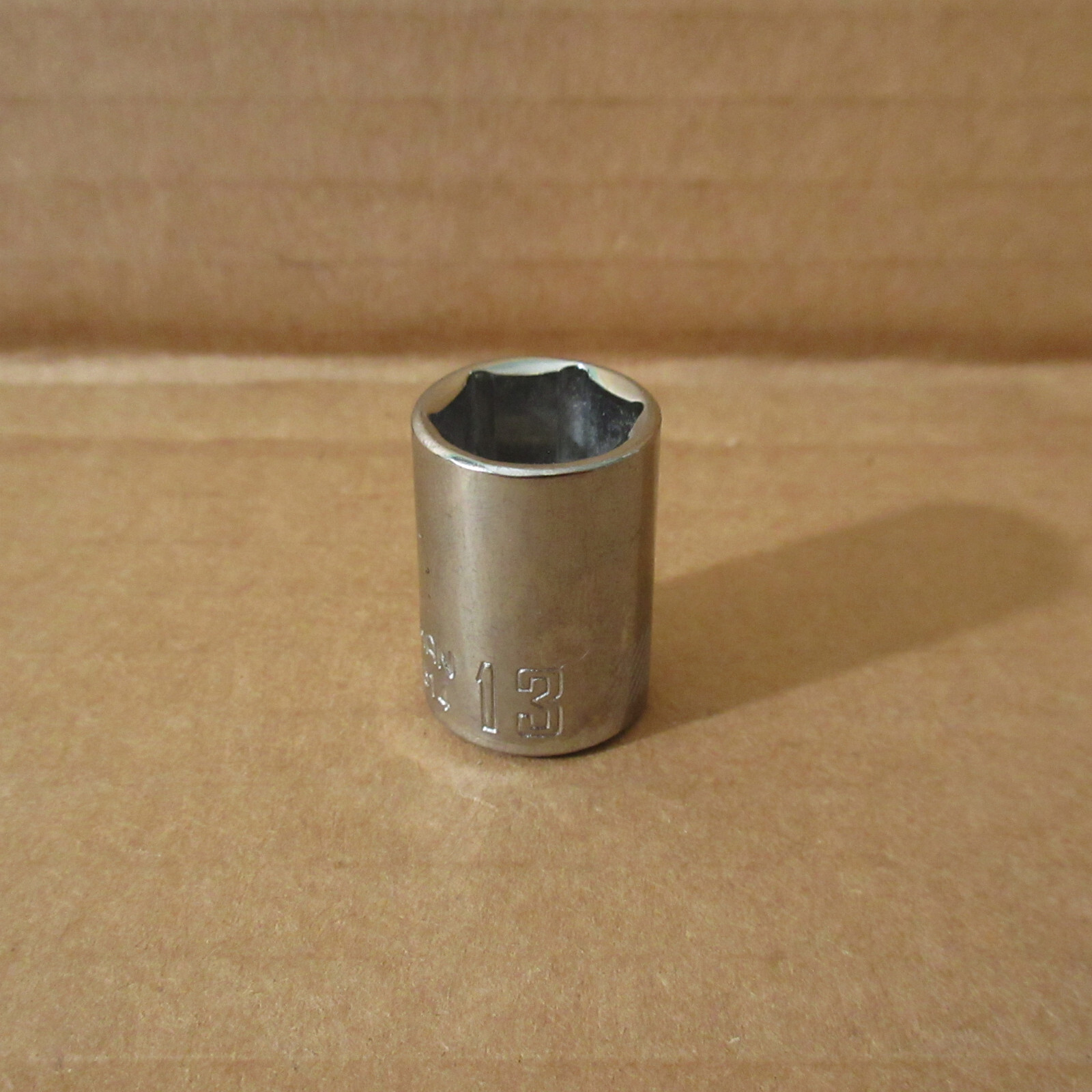 13mm CRAFTSMAN TOOLS CMMT43514 Metric MM 6-pt 1/4-in Dr Shallow Socket Ratchet