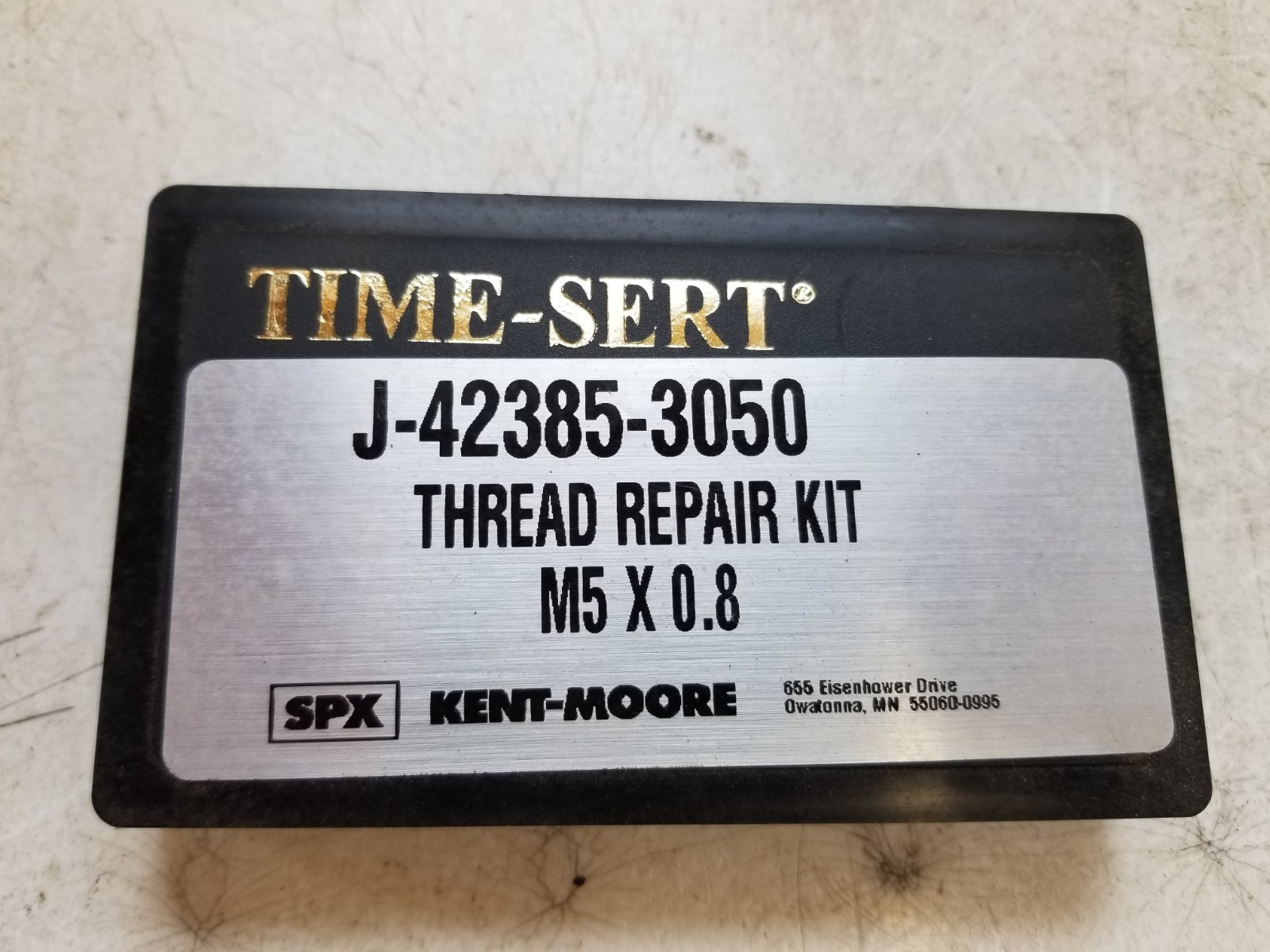 Kent-Moore KM GM J-42385-3050 Timesert M5X.0.8 Thread Repair Kit + Inserts