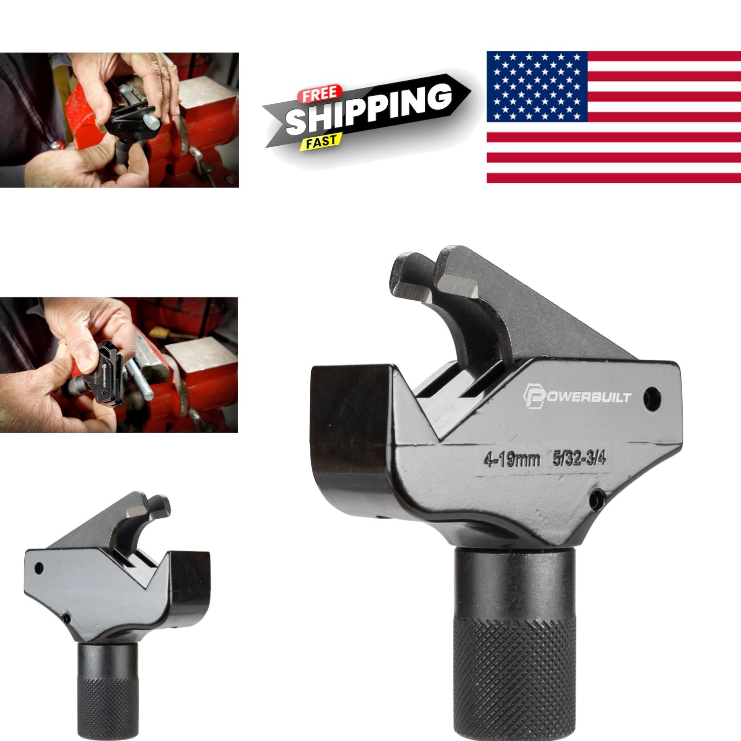 Universal Damaged Threads Tool 5 32 to 3 4 Inch SAE and 4 to 19 Millimeter