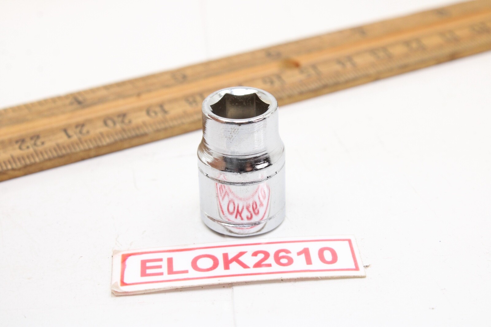 Reliant 86602 3/8″ SAE Chrome 3/8″ Drive 6 Point Shallow Socket