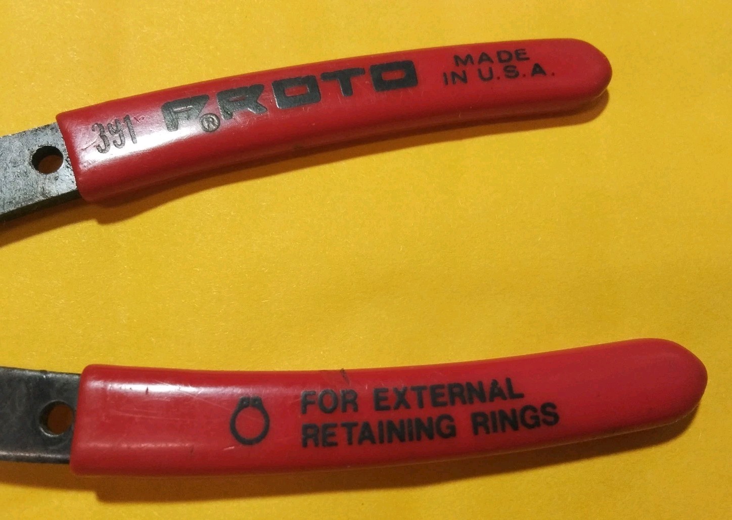 PROTO 391 EXTERNAL RETAINING RING PLIERS USA 🇺🇸