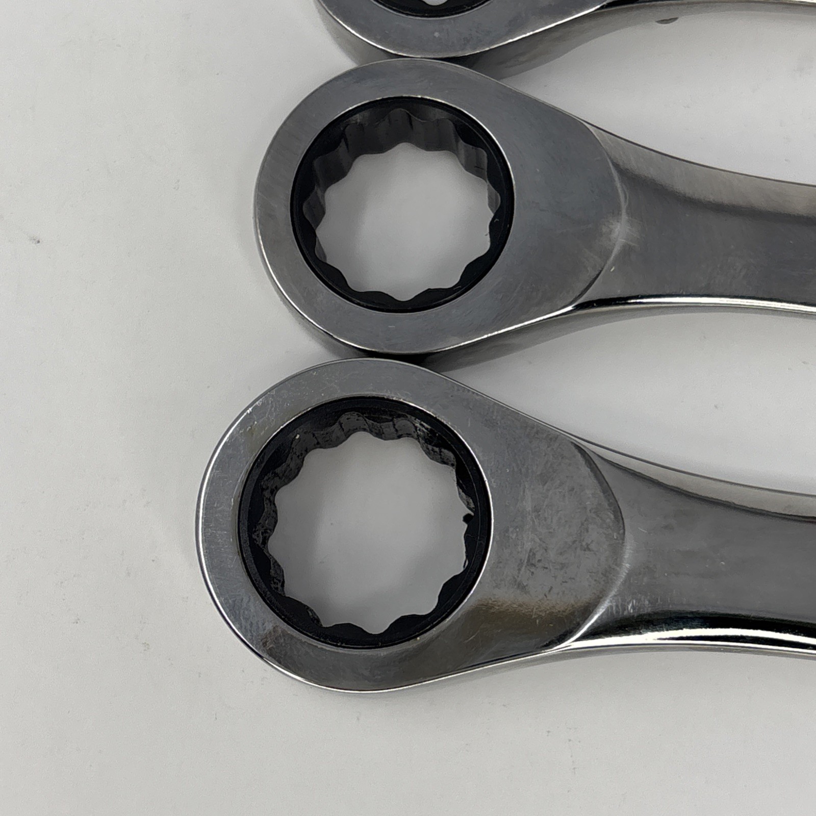 Craftsman SAE Ratcheting Wrench Set 12 Point Reversible 8pc GK F 42404 USA