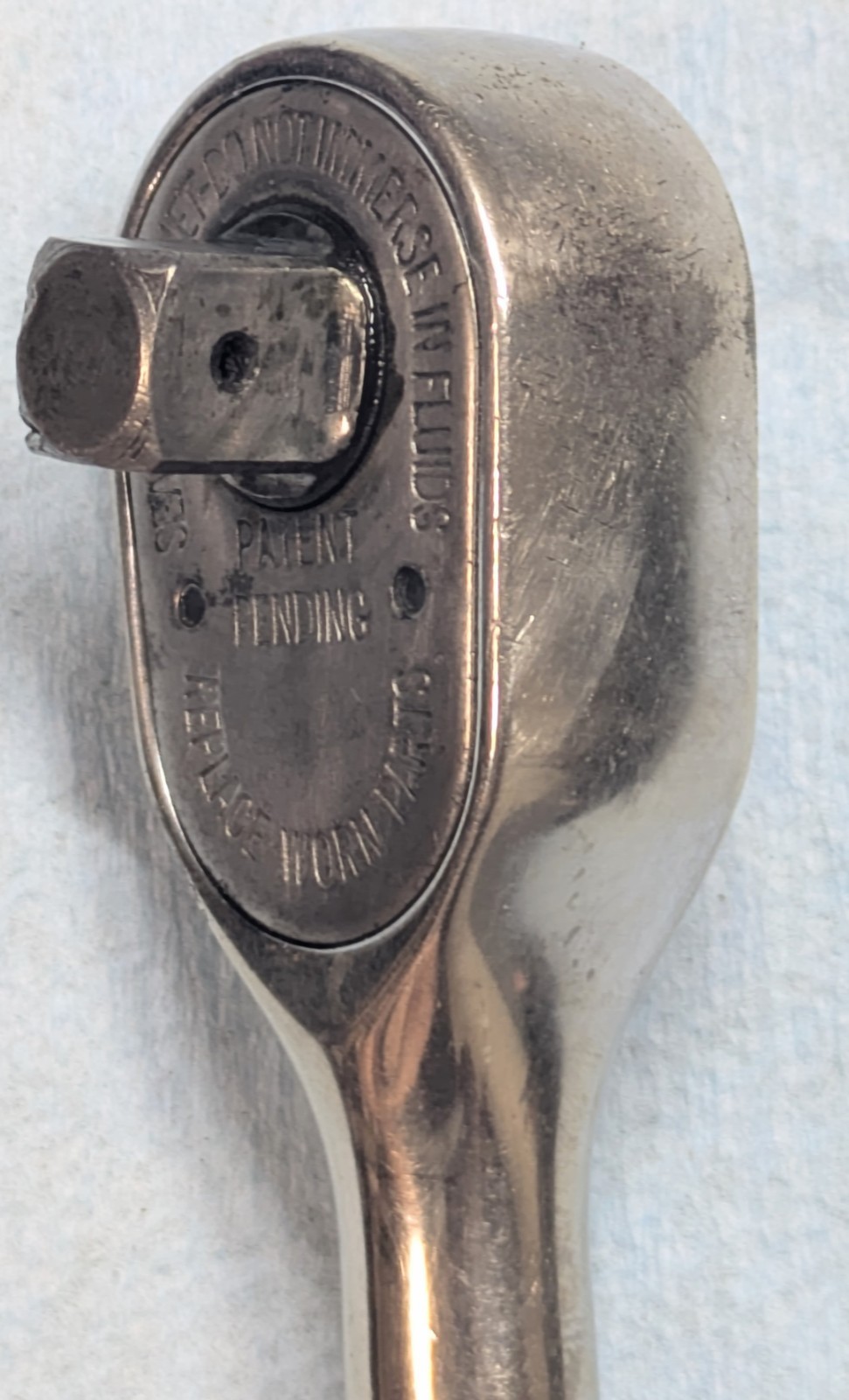 Snap-on F830 3/8 Drive Standard Handle Ratchet Made In USA Nice Condition