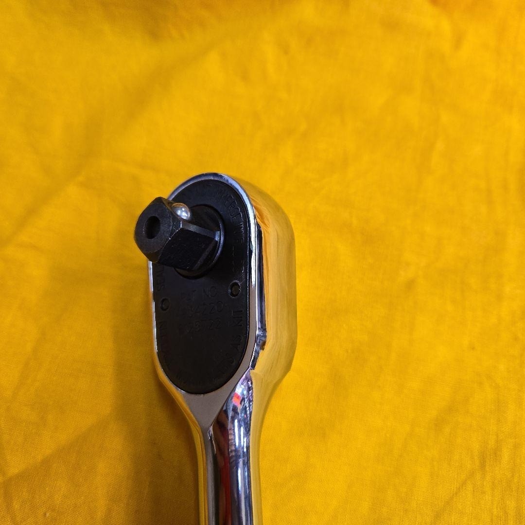 Snap-on SR936 1/2″ Drive Standard Handle Quick Release Ratchet [Used]