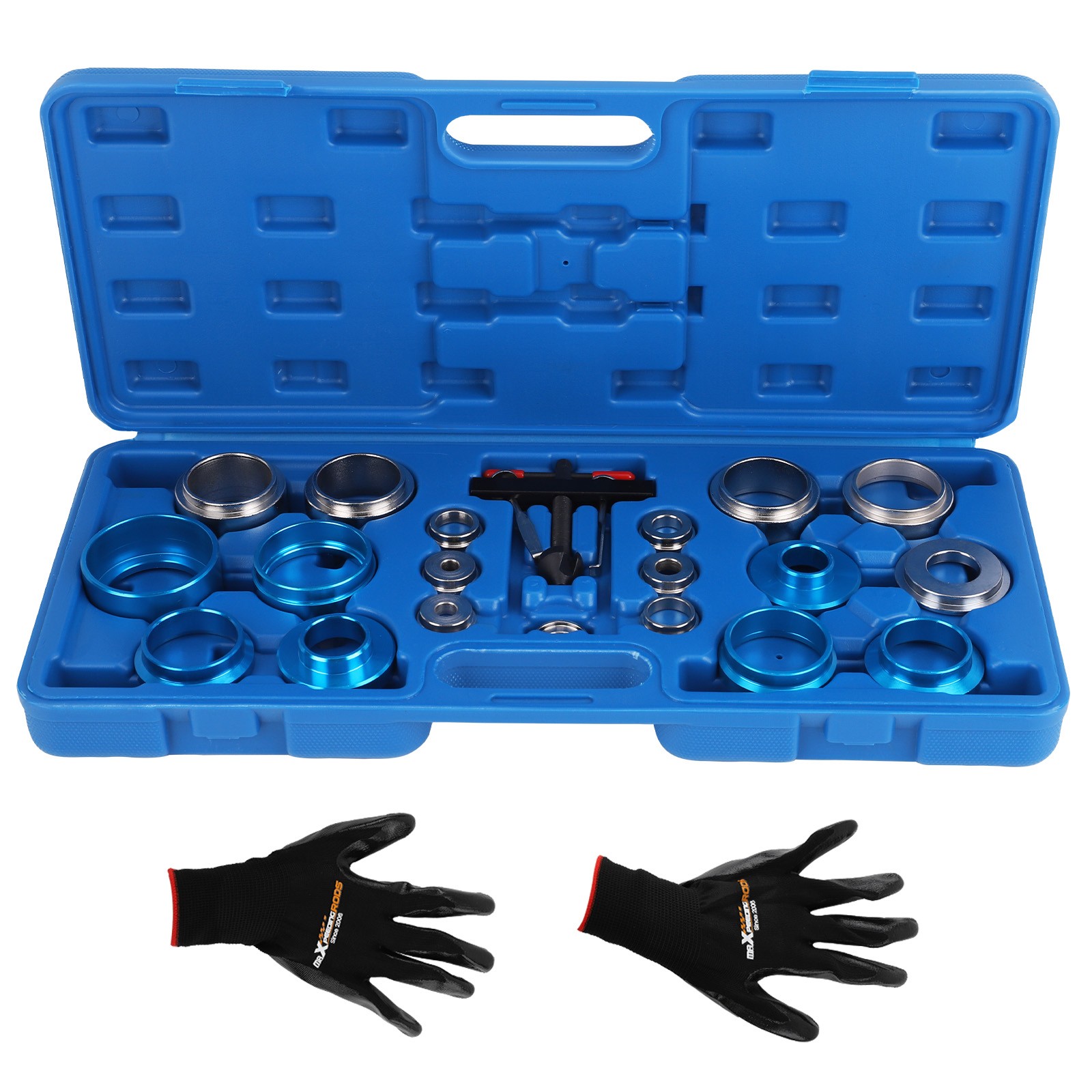 22pcs Crankshaft Camshaft Oil Seal Remover Installer Puller Adapters Tool Kit
