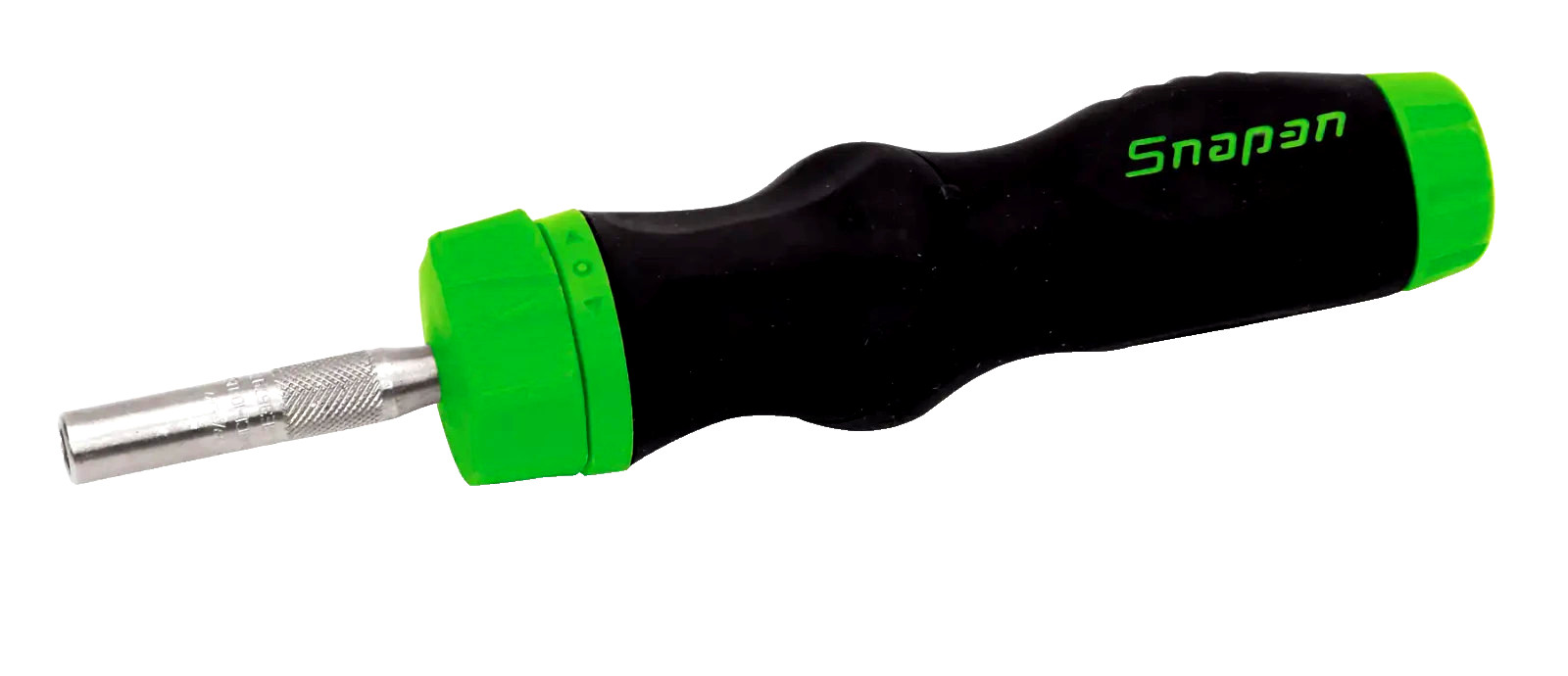 NEW Snap-on 5 POSITION Ratcheting Screwdriver SGDMRCE44G *GREEN SOFT HANDLE* NIB