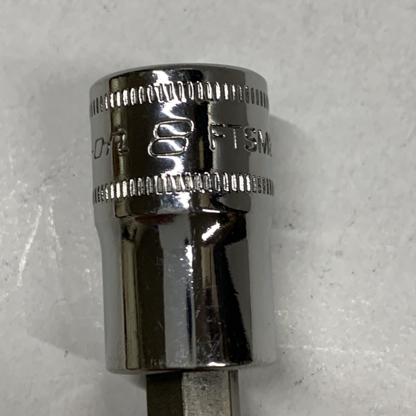Snap On FTSM8LE 3/8″ Dr Metric 8mm Triple Square Hex Bit Long Socket Driver NEW