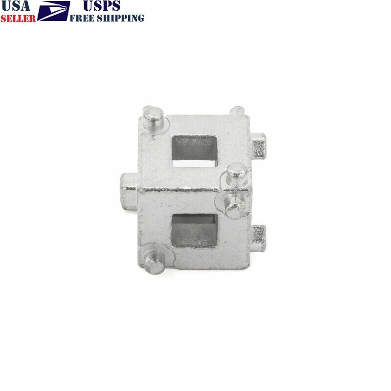 x2 Auto Car Vehicle Rear Disc Brake Piston Caliper Wind Back Cube Tool 3/8 Inch