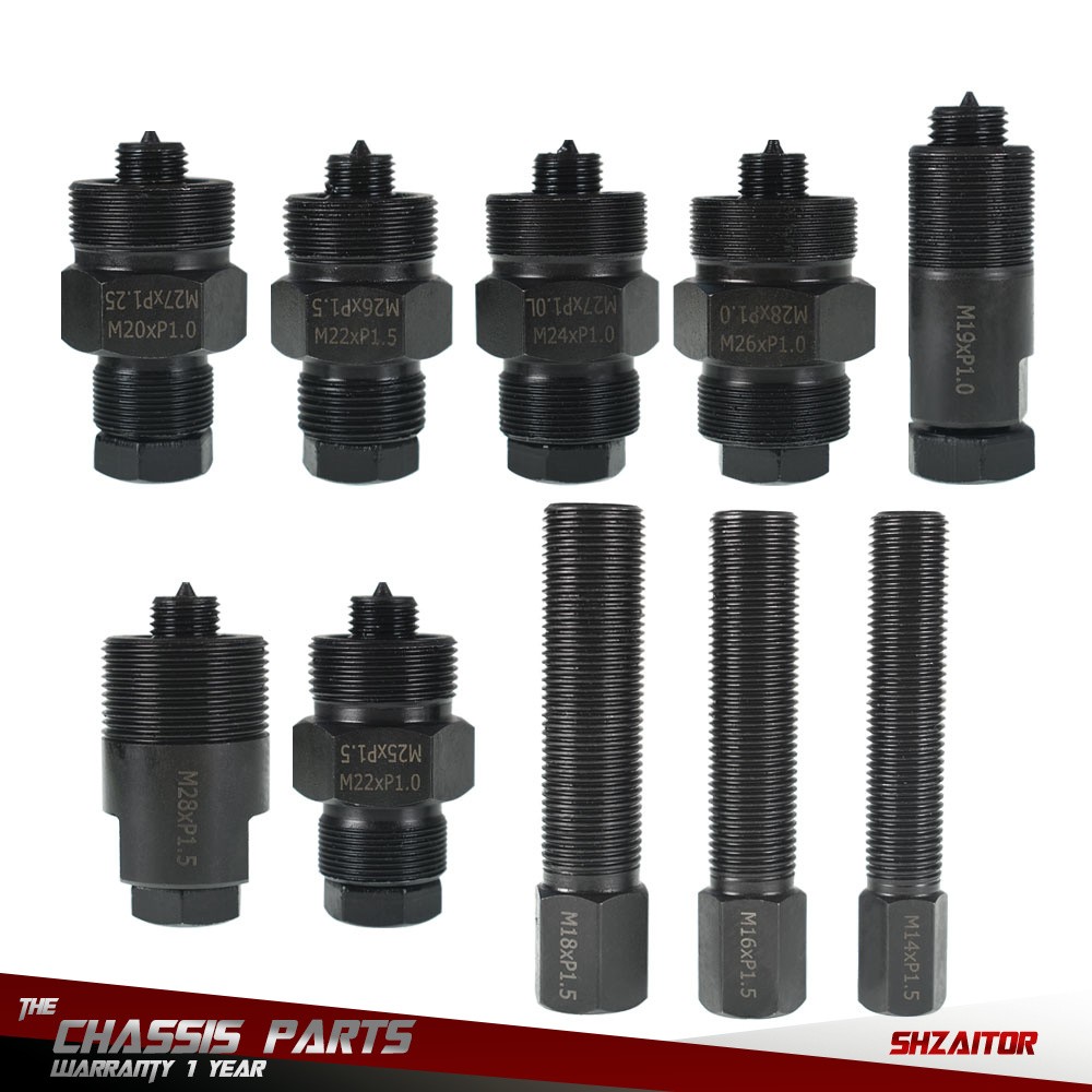 10 Pcs 15 Size Left Thread Motorcycle Flywheel Puller Tool Set For Dirt Bike