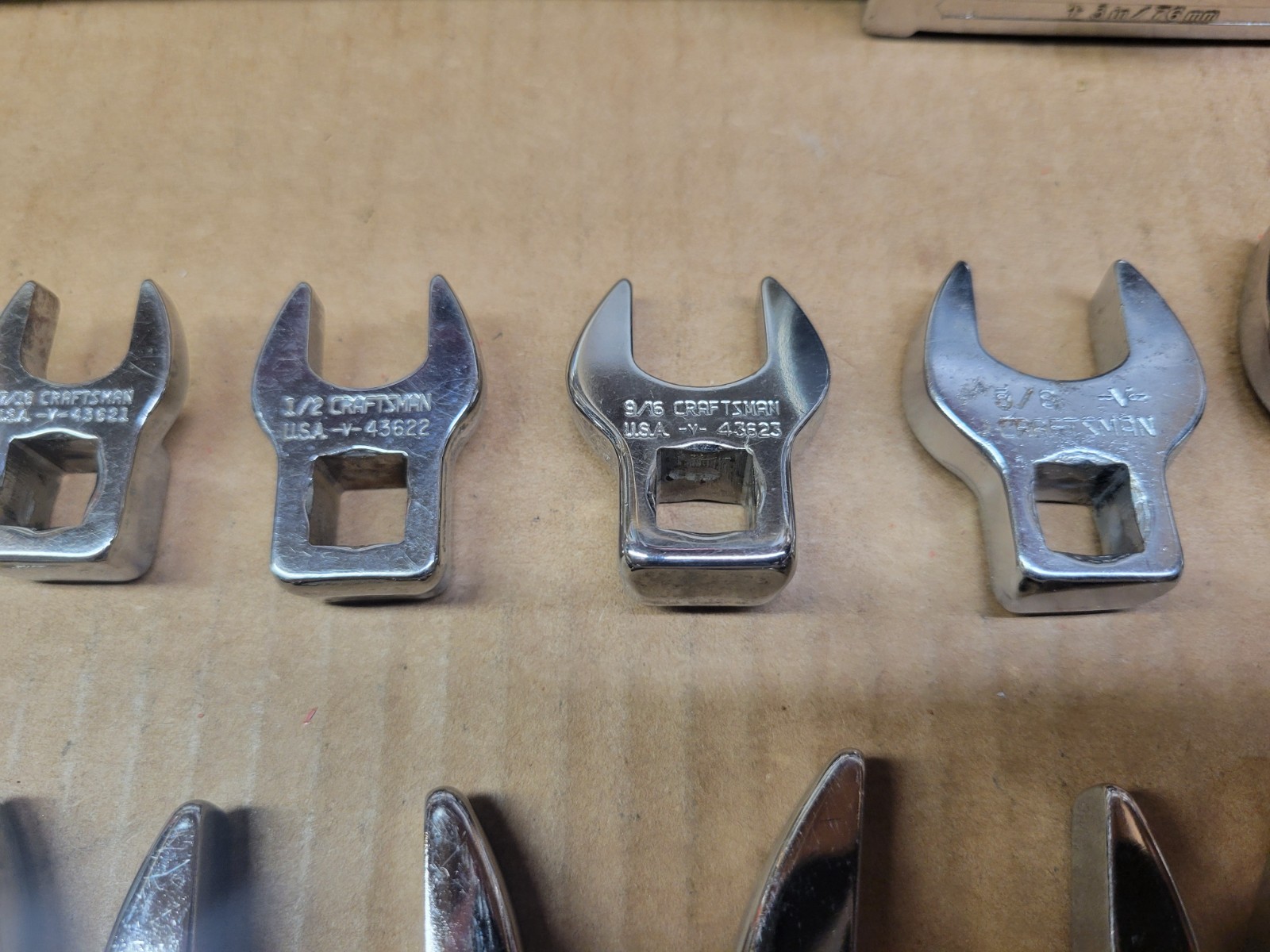 Craftsman USA 3/8″ Drive 10-Piece SAE Crow Foot Set