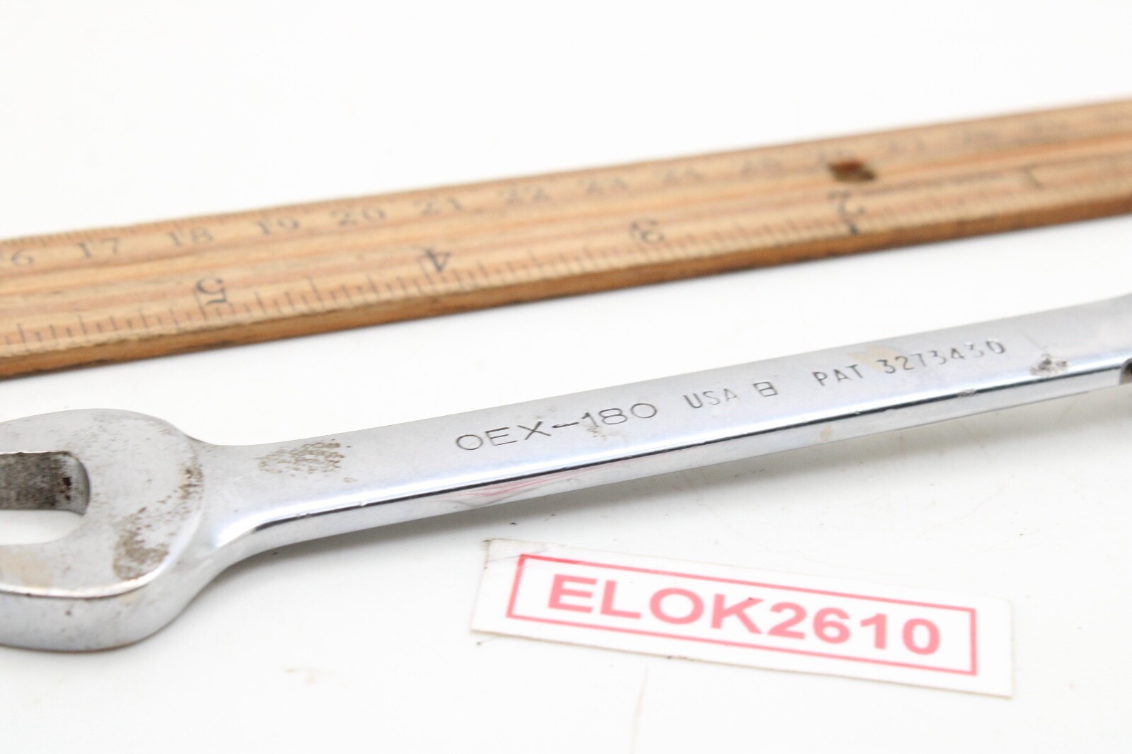 Snap-on Tools OEX-180 9/16″ 12 Point Short Combination Wrench SAE Chrome USA