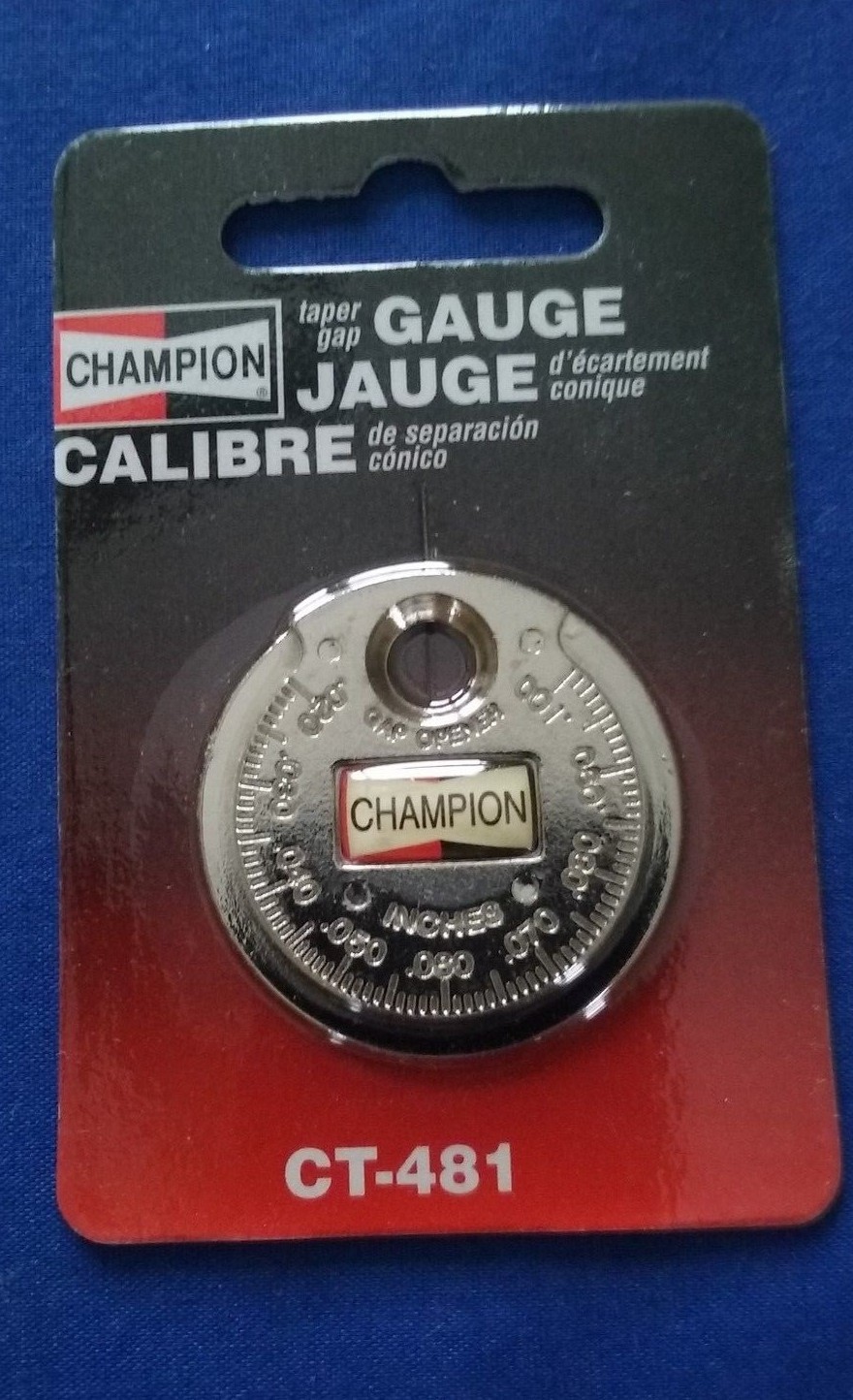 Champion Taper Gap Gauge for Spark Plugs