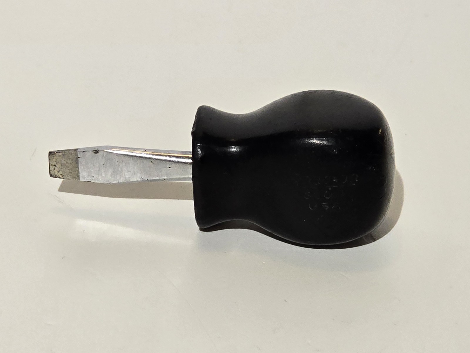 🇺🇸 🪛 Snap-On Tools USA SSD1 1/4 Blade 1-1/2 inch Shank Stubby Screwdriver