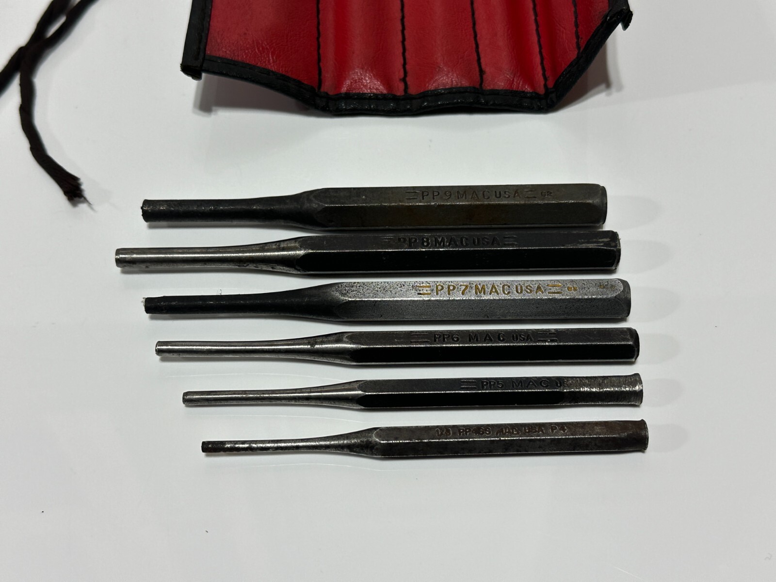 MAC Tools USA SMP60K 6pc Starter Punch Set PP4-9 in KB137 Kit Bag