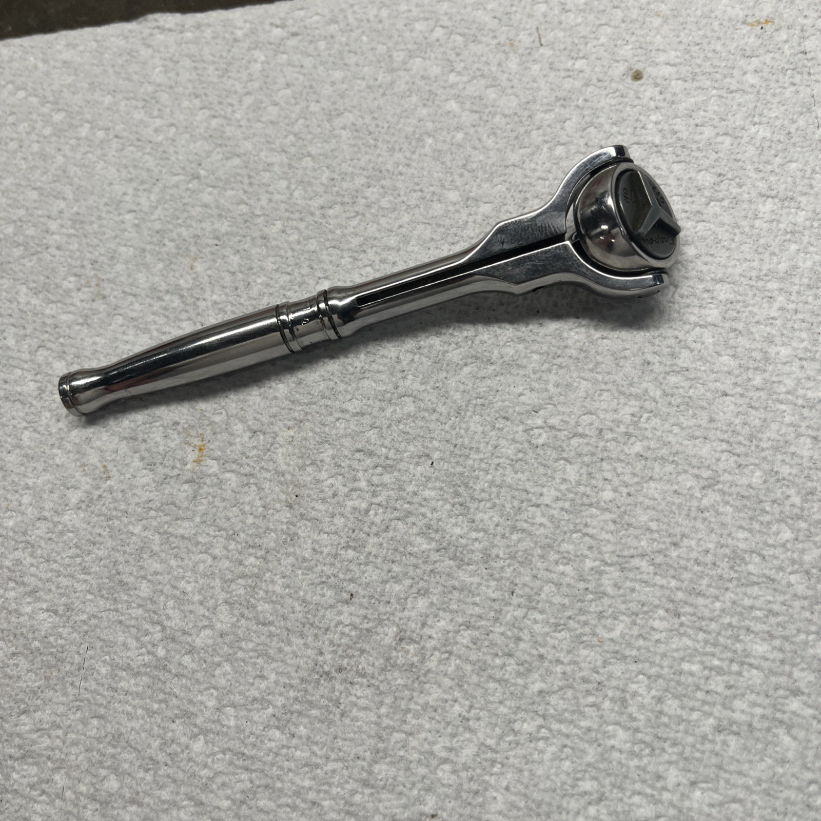 Vintage Snap-On Tools TM738 1/4″ Drive Swivel Flex Roto Head Ratchet Excellent