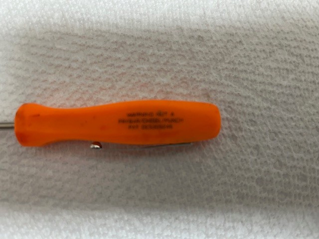 Snap-on SPP46B Pocket Screwdriver — Orange