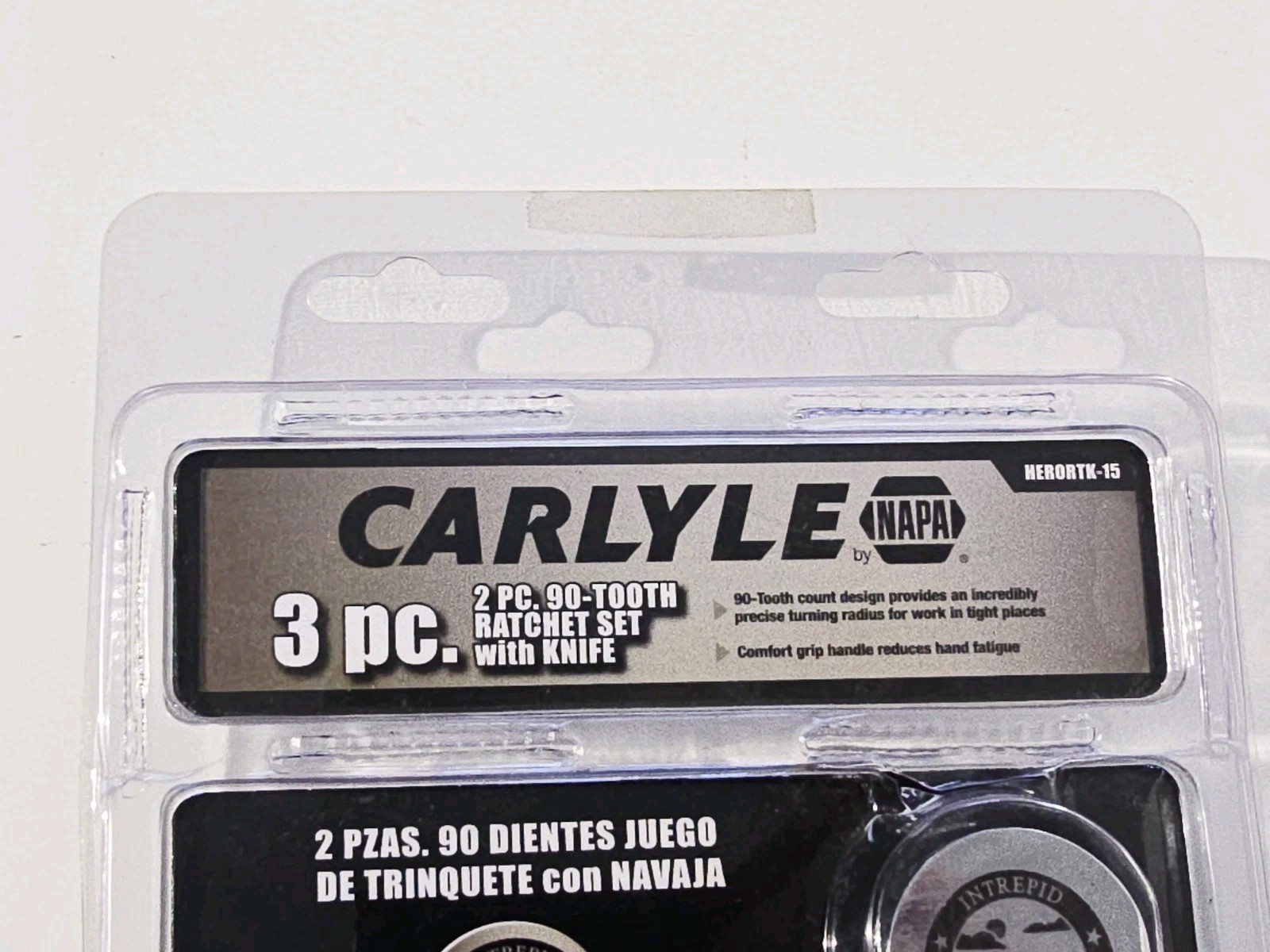 RARE! CARLYLE NAPA 3/8 & 1/2 Special Edition Ratchet Set W/ Knife Power 90 Tooth