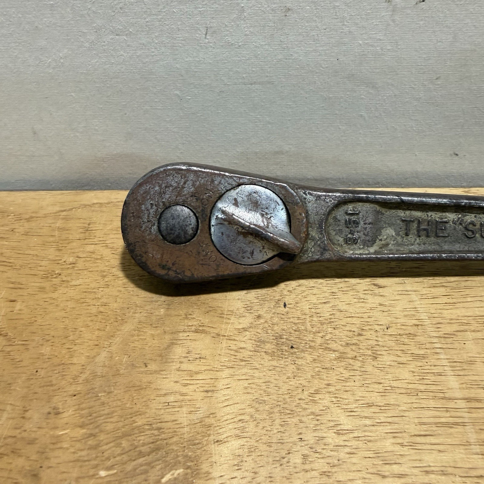Vintage J.H. Williams S-51 «The SUPERRATCHET» 1/2″ Drive 10″  Made in USA Ratche