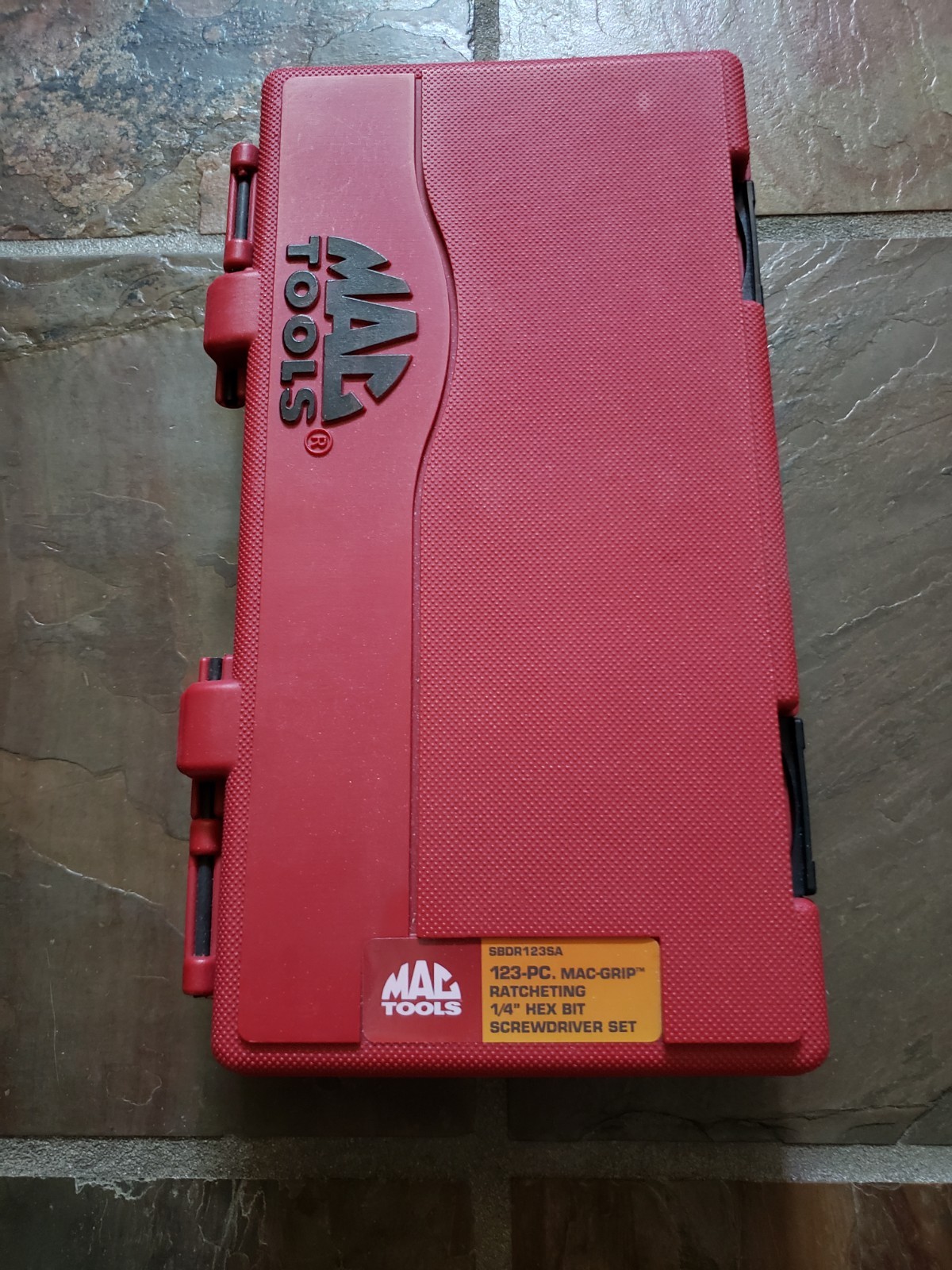 MAC TOOLS 1/4″ Hex Drive Ratcheting Bit Driver Set SBDR123SA **NO BITS INCLUDED*