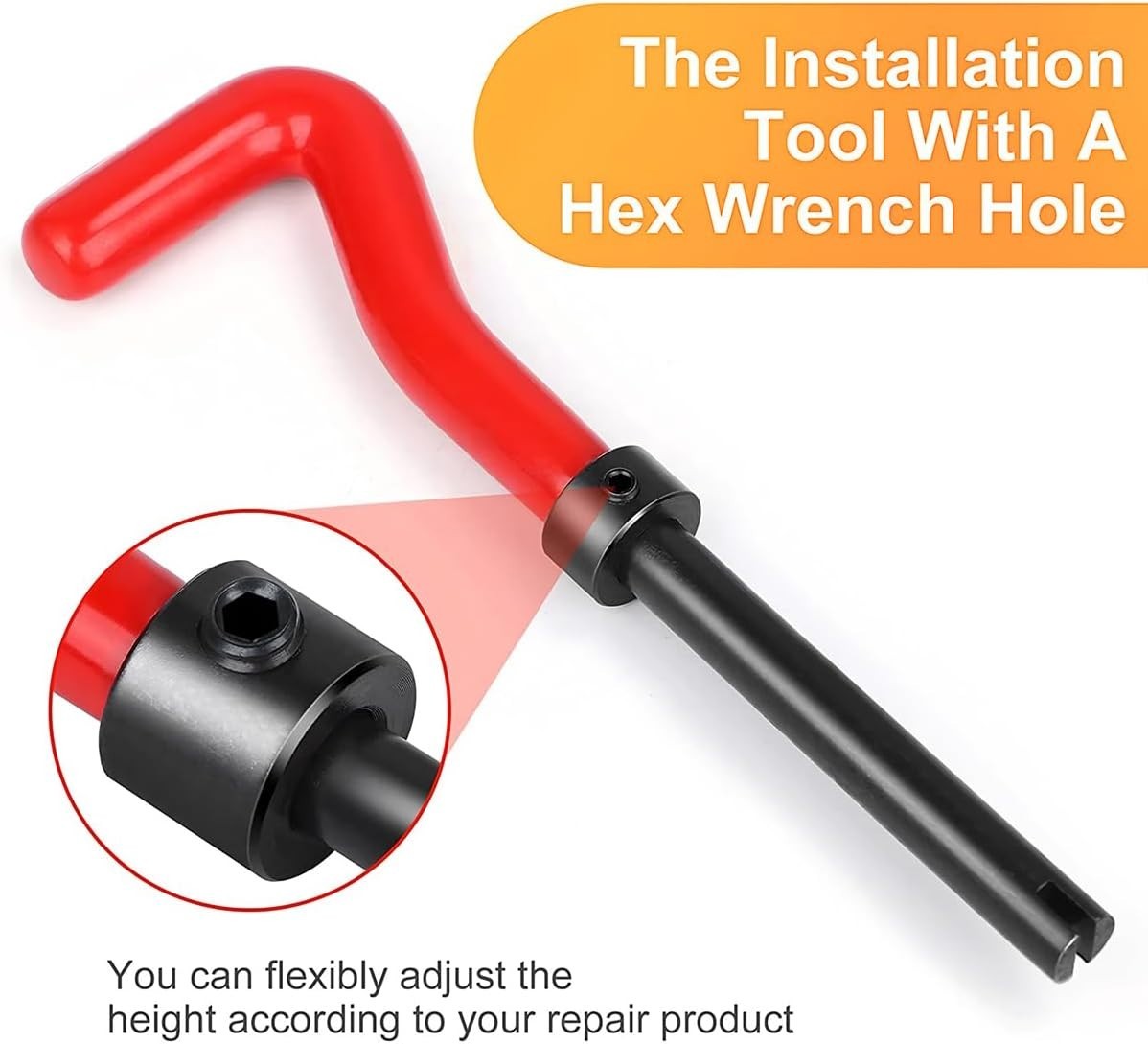 Auto Repair Tool Set for Damaged Threads M6 x 1.0mm | High-Speed Steel & Inserts
