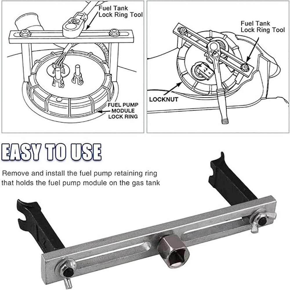 Fuel Pump Remover Tool -Fuel Pump Lock Rings Tool Fuel Tank Repair Kits 2023 USA