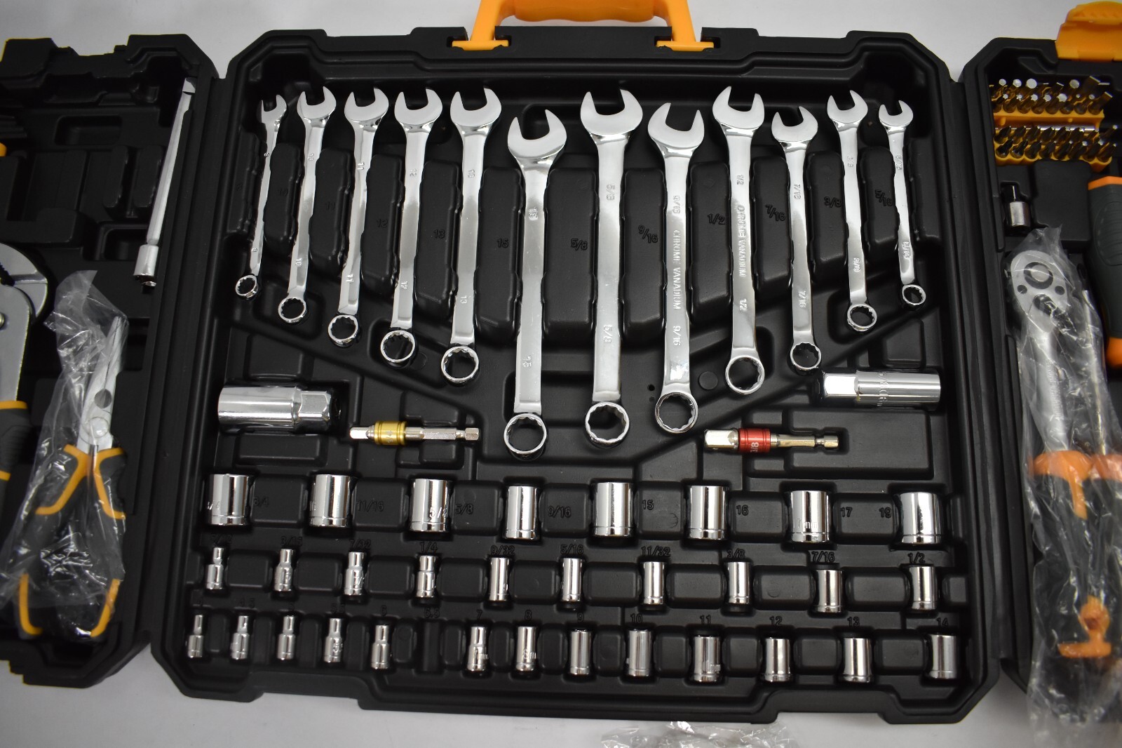 Hi Spec Socket Set Tool Kit Large Pack Tools wrenches Hex Keys Sockets