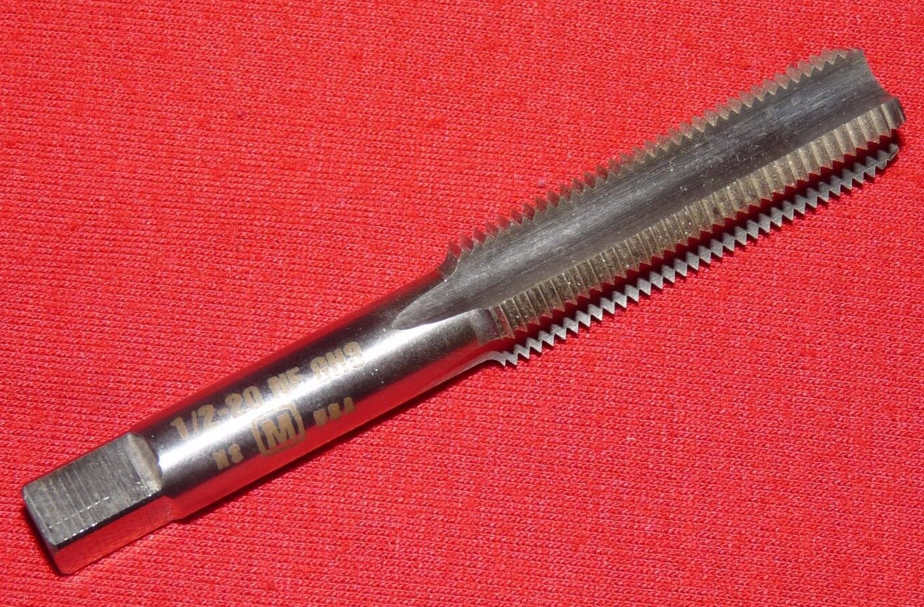 1/2-20 UNF GH3 Bottom Tap Morse MT3732643 HSS 4FL USA Hand Tap