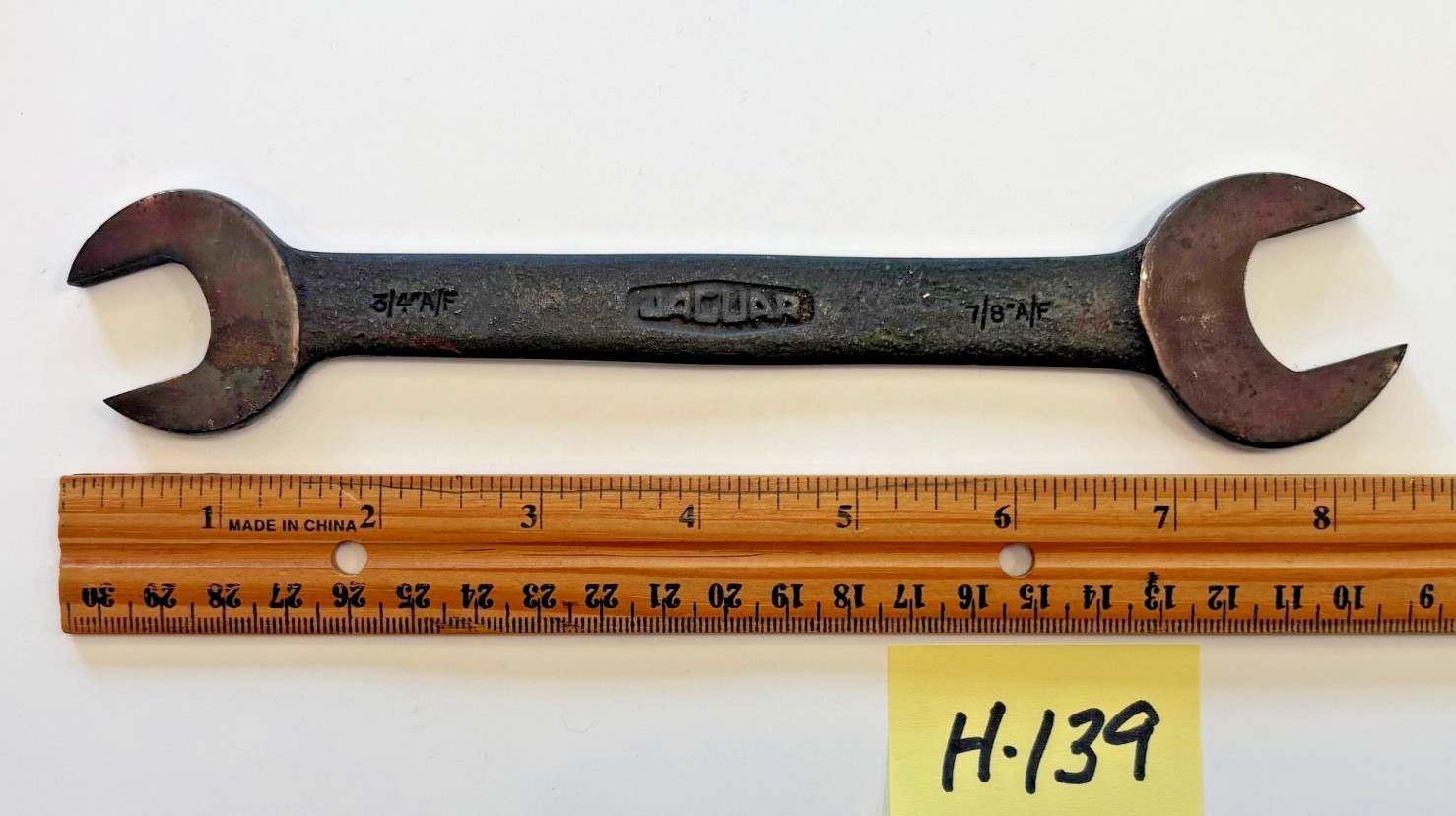 Used Jaguar Toolkit 3/4″ A/F x 7/8″ A/F Garrington Wrench