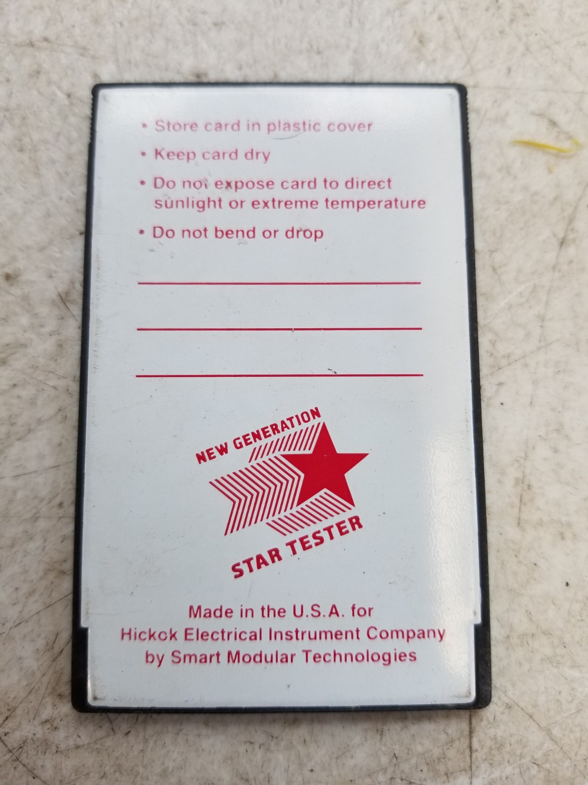 * Ford Rotunda NGS Scanner Card 007-00506 1984-1995 Vehicles STAR Tester