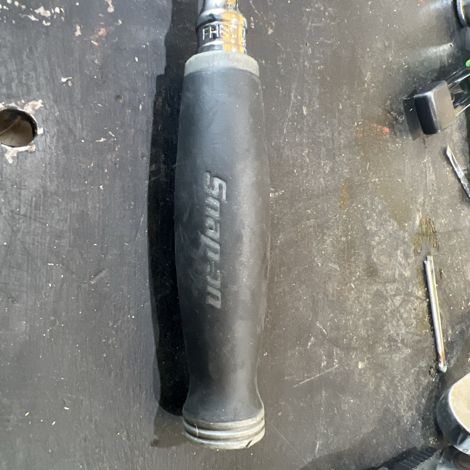 Snap-on FH80DT 3/8″ Drive DARK TITANIUM Soft Grip Ratchet [Used]