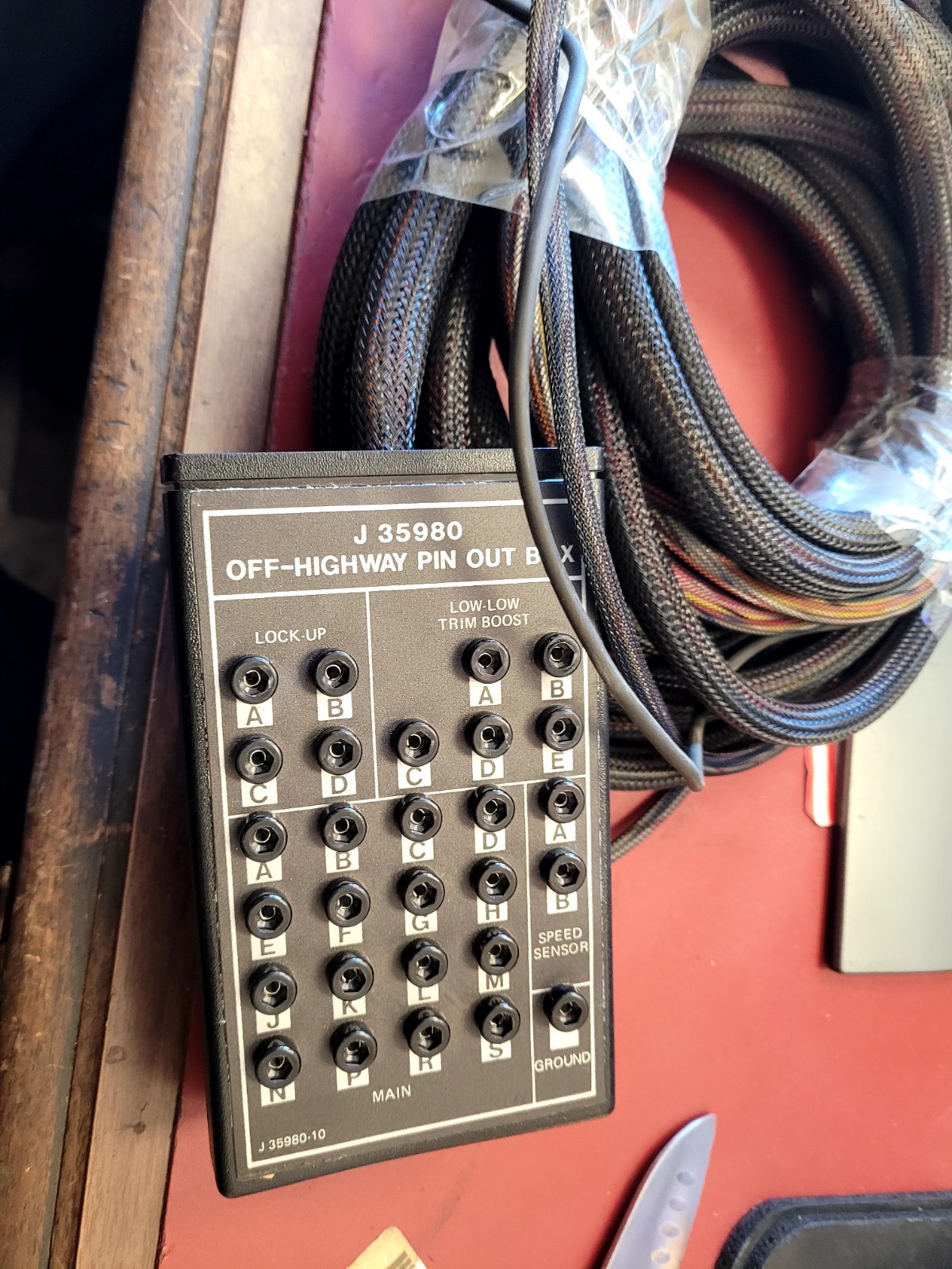 Kent Moore SPX J35980 Transmission Breakout Box Harness (F1-3B)