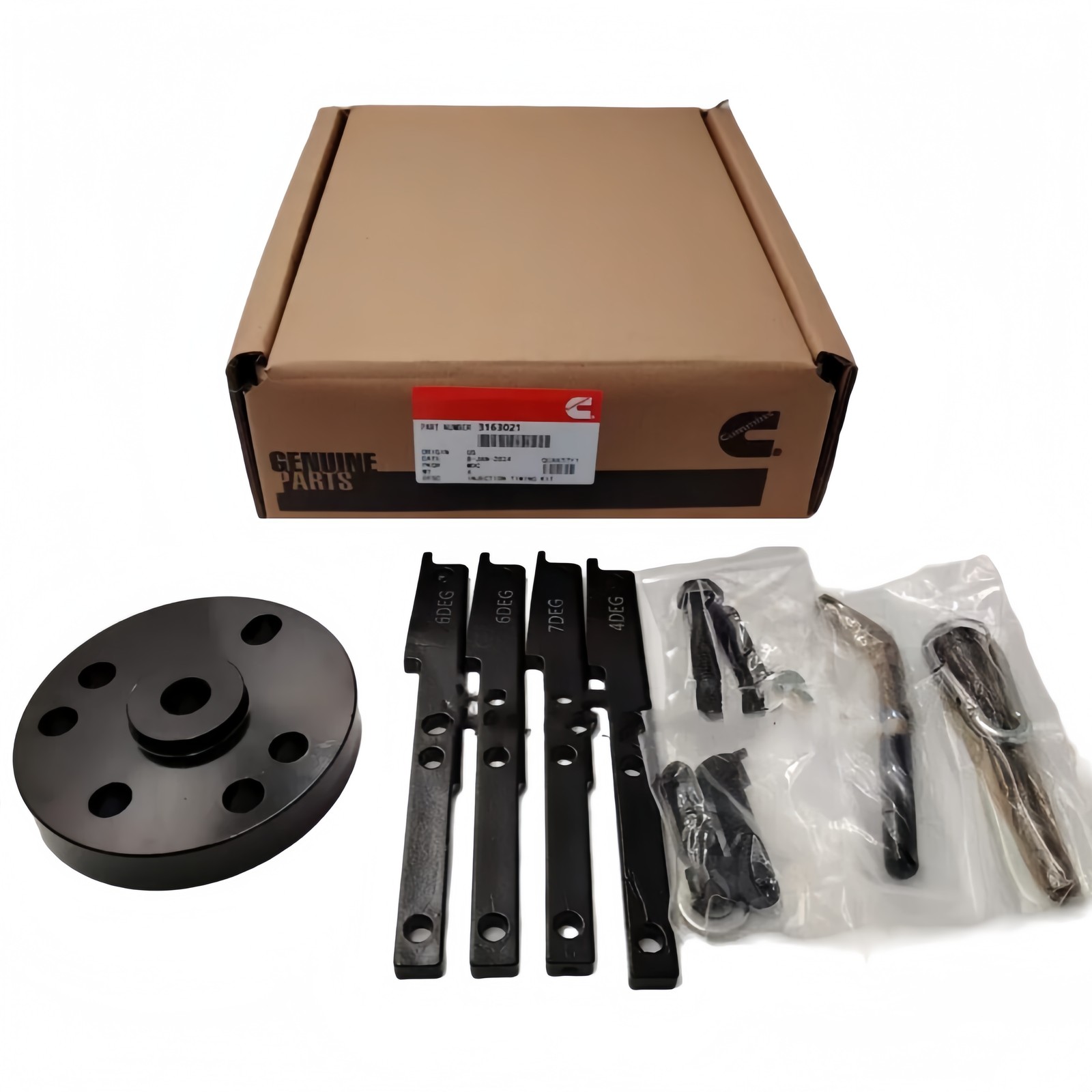 Timing Injector Cam Gear Puller Tool Kit For Cummins ISX 3163069 3163530 3163021