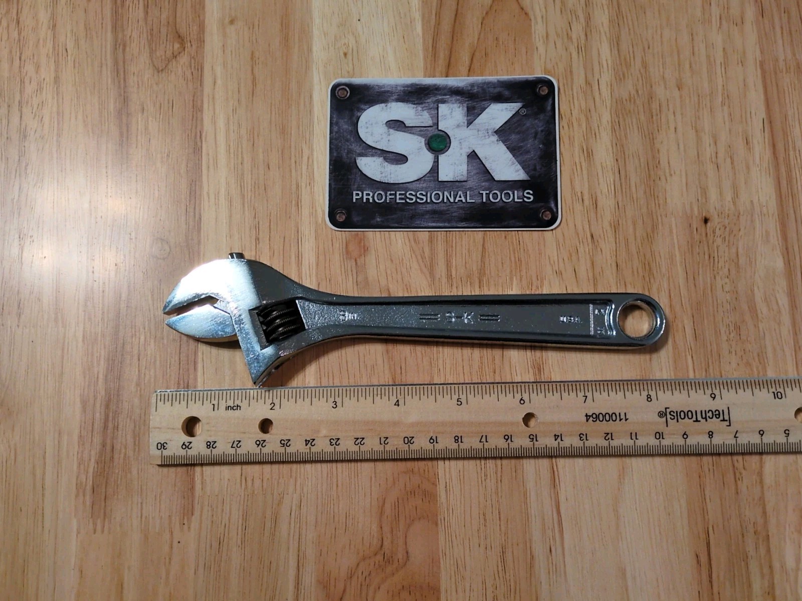 SK Professional Tools 8″ Adjustable Wrench Made In USA LIFETIME WARRANTY