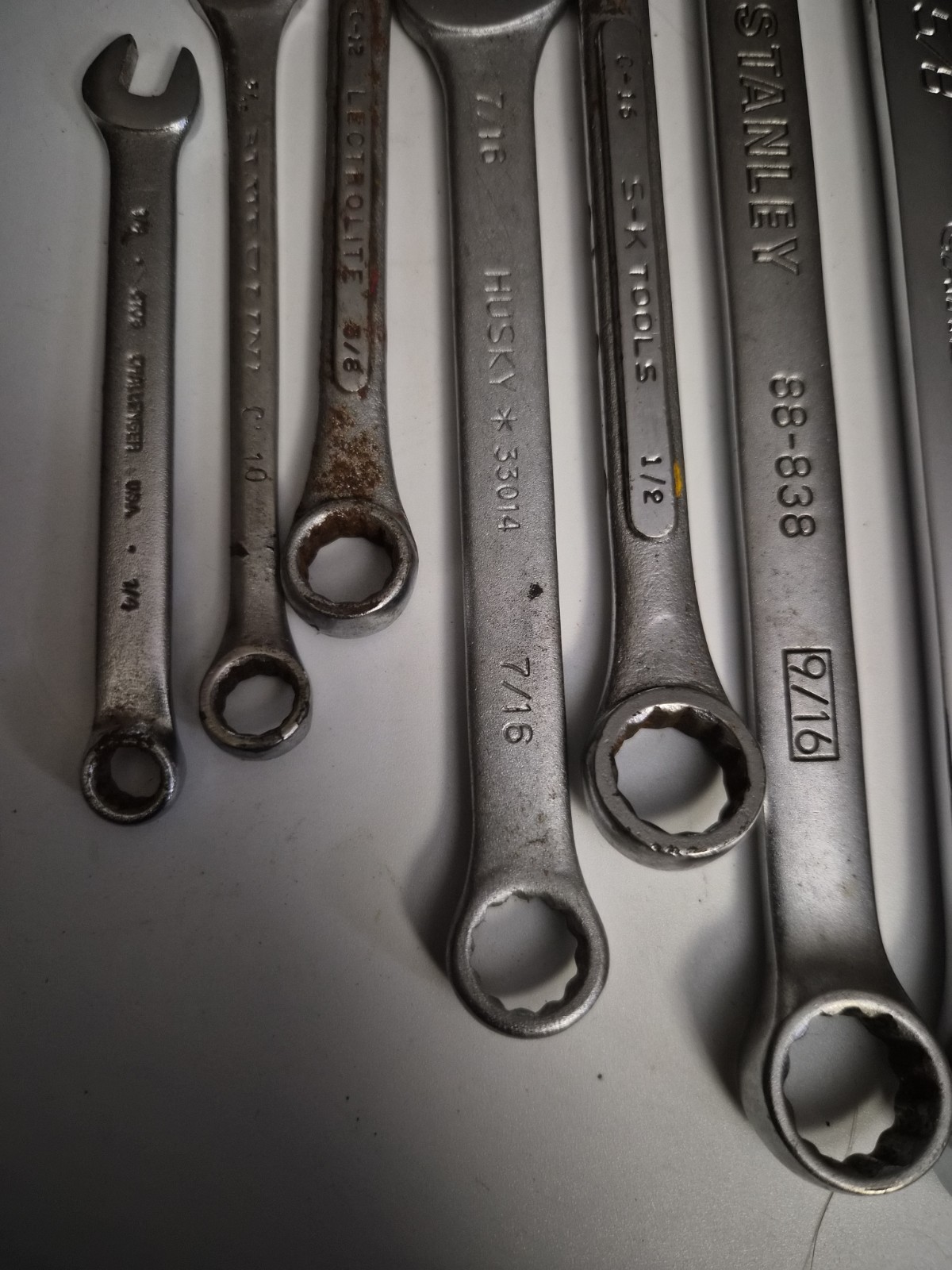 Wrench Bundle Various Brands SAE Sizes 1/4 – 1″