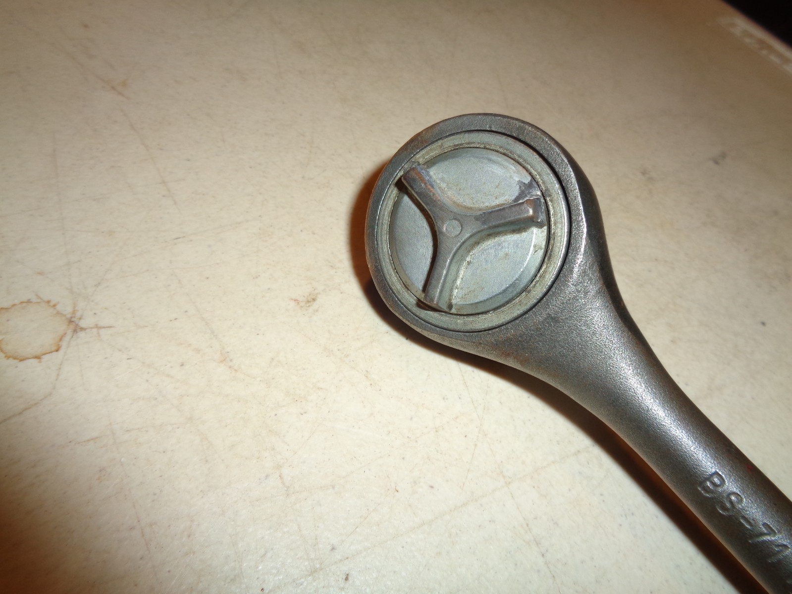 Vintage BS-71 Williams 1/2″ Drive Fine Tooth Ratchet Black Industrial Finish
