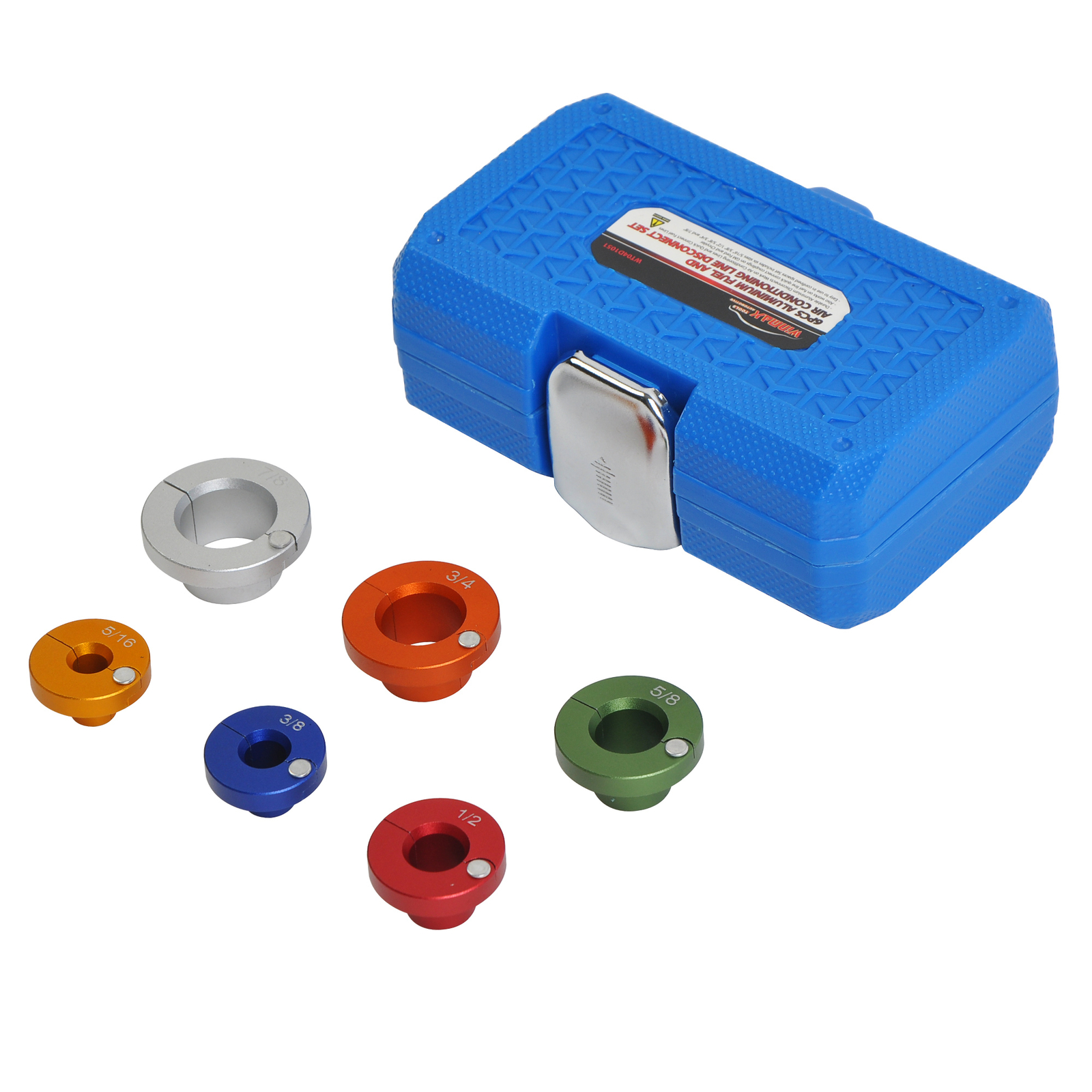 Air Conditioning Lines Disconnect Set, Aluminum Fuel Lines Connecter Tool 6pcs